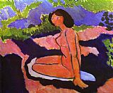Henri Matisse A Sitting Nude painting